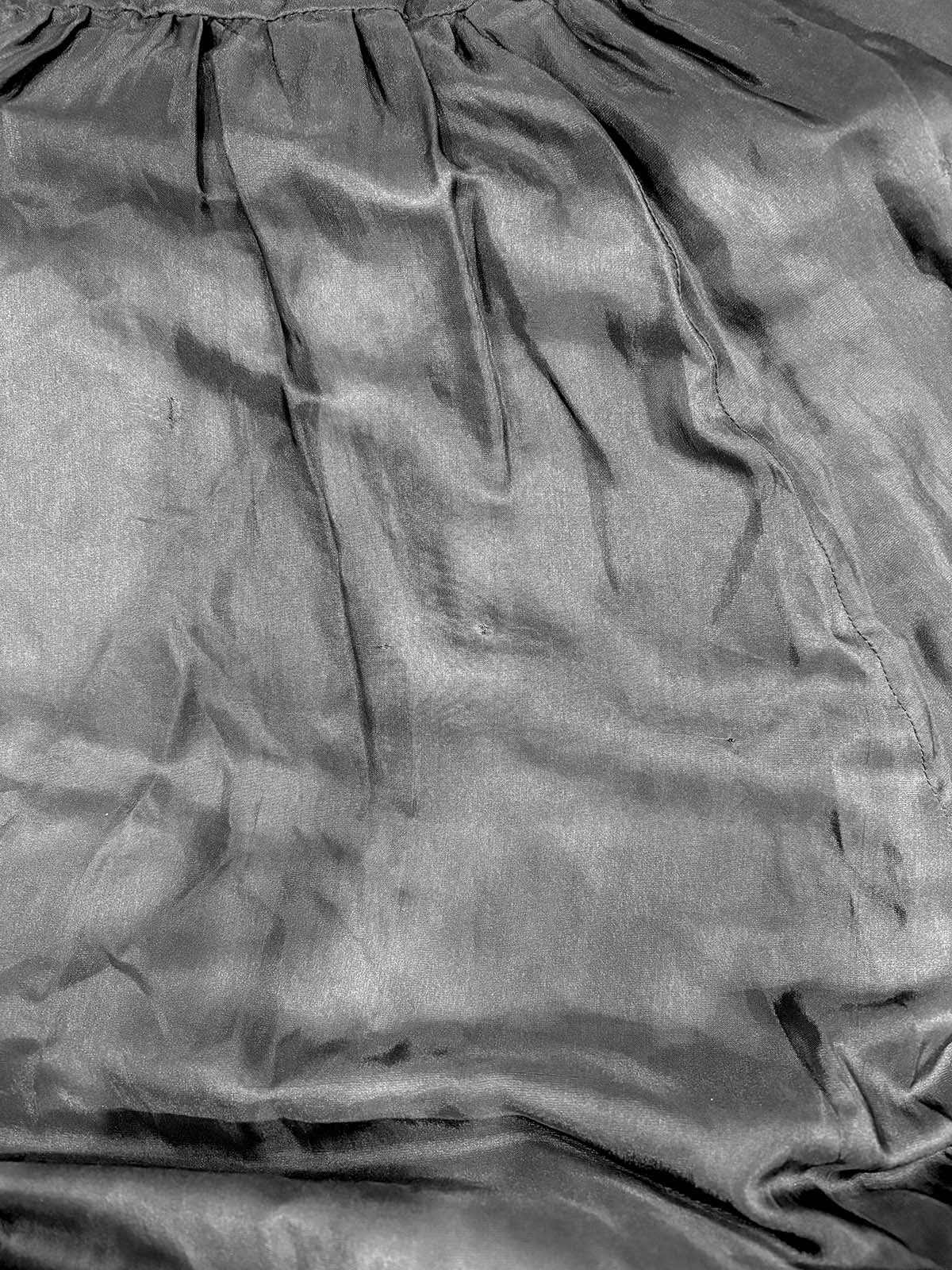 フラワーパターンノースリーブワンピース ブラック/レッド #44