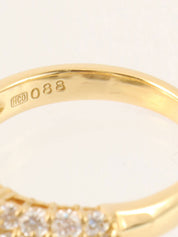 18K Gold Diamond Ring