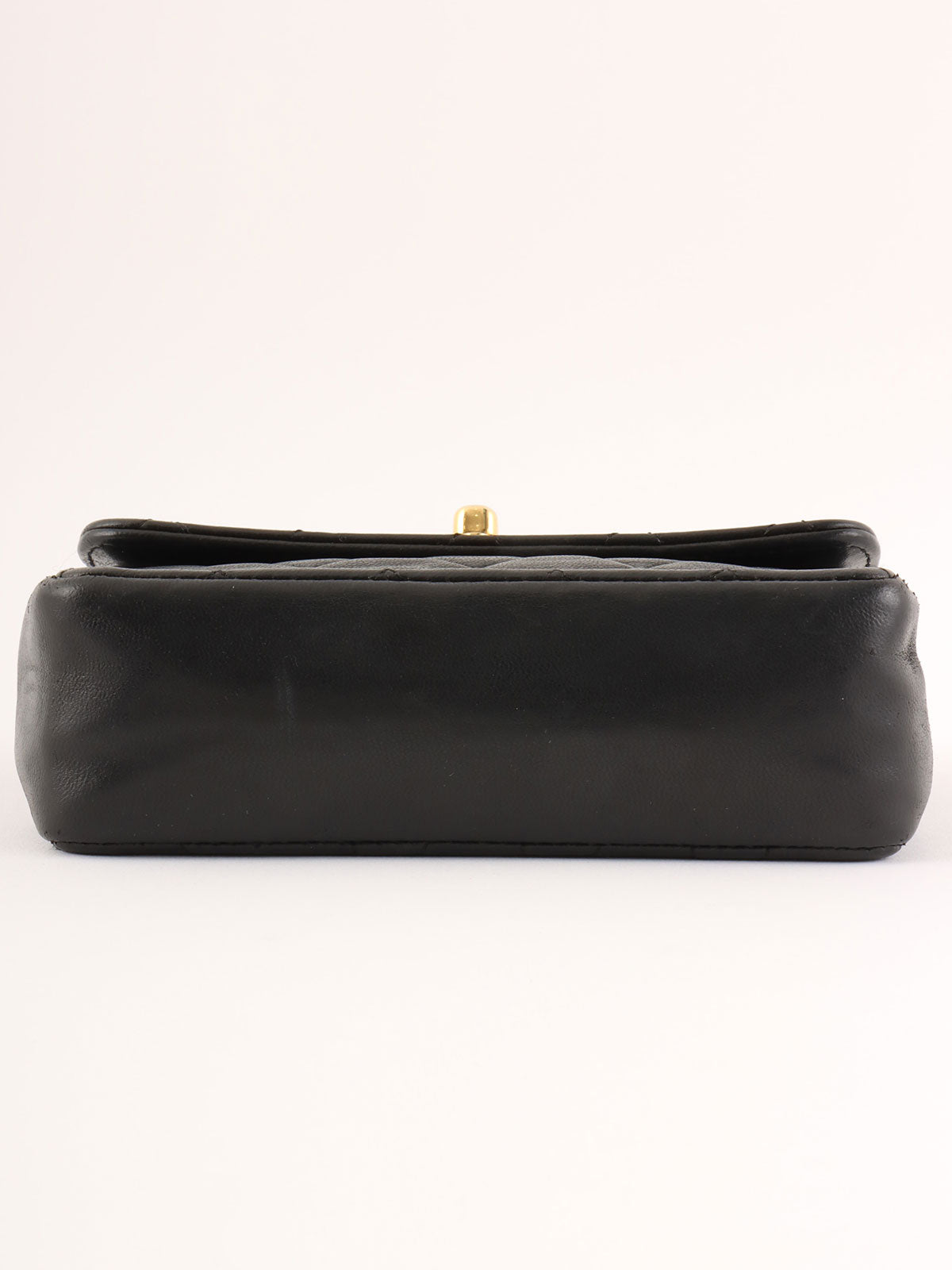 1992年頃製 マトラッセステッチCCターンロックチェーンショルダーバッグミニ ブラック