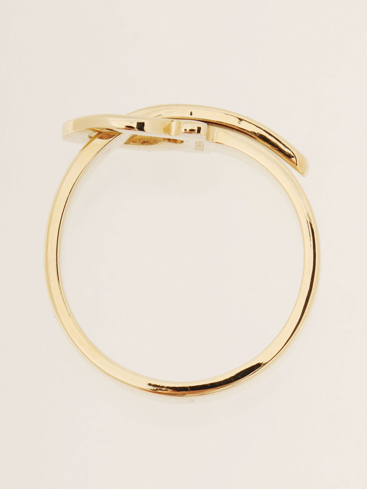 ガンチーニスカーフリング ゴールド