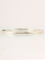 925 Atlas Bangle Silver