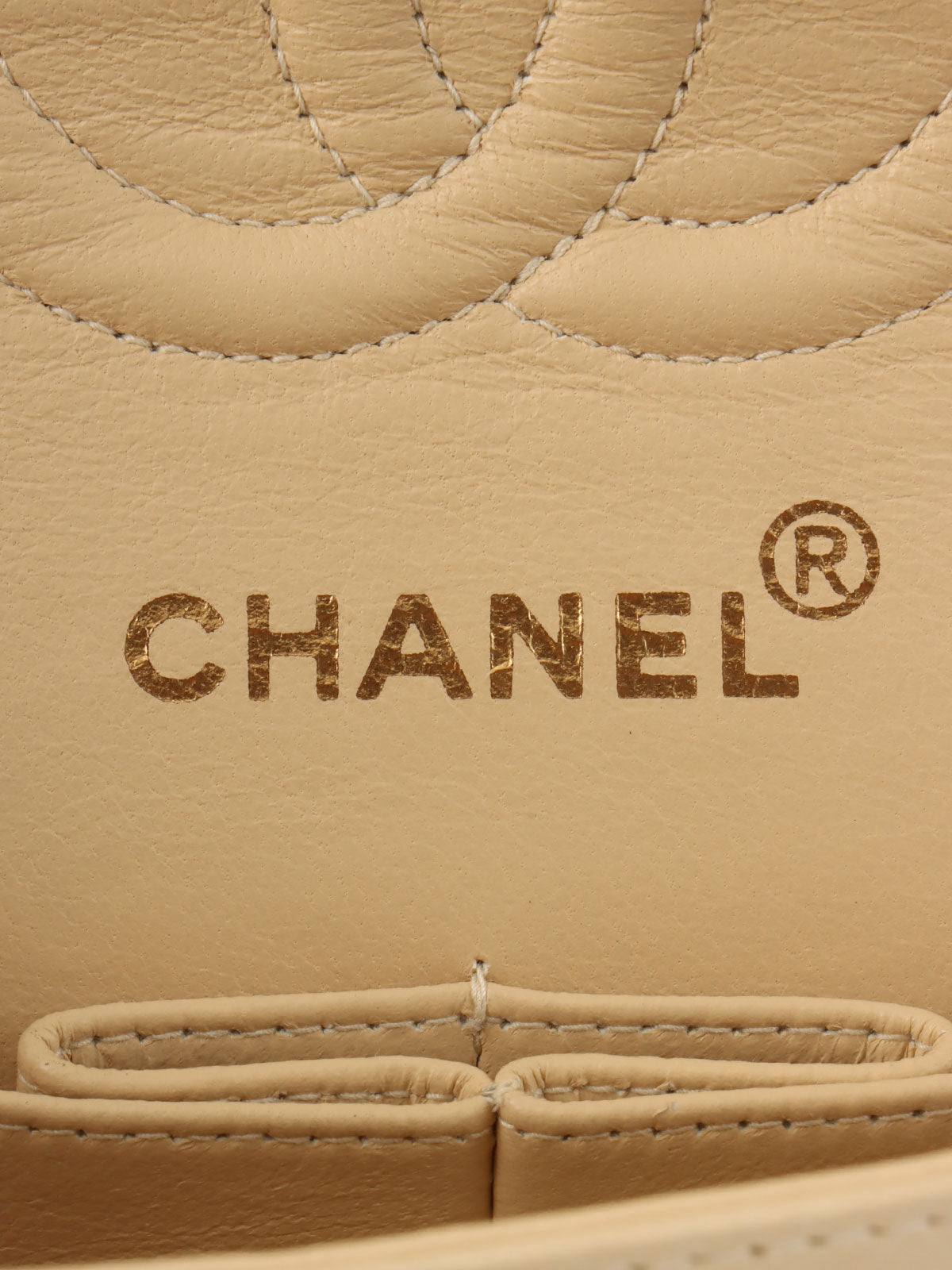 1997 Classic Flap Chain Bag, 23cm, Ivory