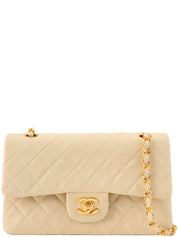 1997 Classic Flap Chain Bag, 23cm, Ivory