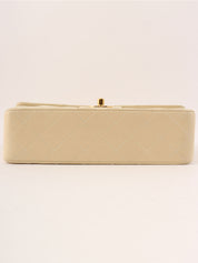 1997 Classic Flap Chain Bag, 23cm, Ivory