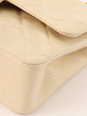 1997 Classic Flap Chain Bag, 23cm, Ivory