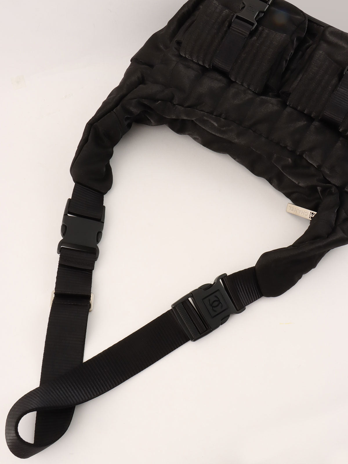 2005年頃製 ナイロンスポーツラインショルダーバッグ ブラック