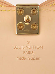 2003 Takashi Murakami Collaboration Monogram Cherry Blossom Sack Retro Brown/Pink