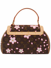 2003年製 村上隆コラボレーションモノグラムチェリーブロッサムサックレトロ ブラウン/ピンク