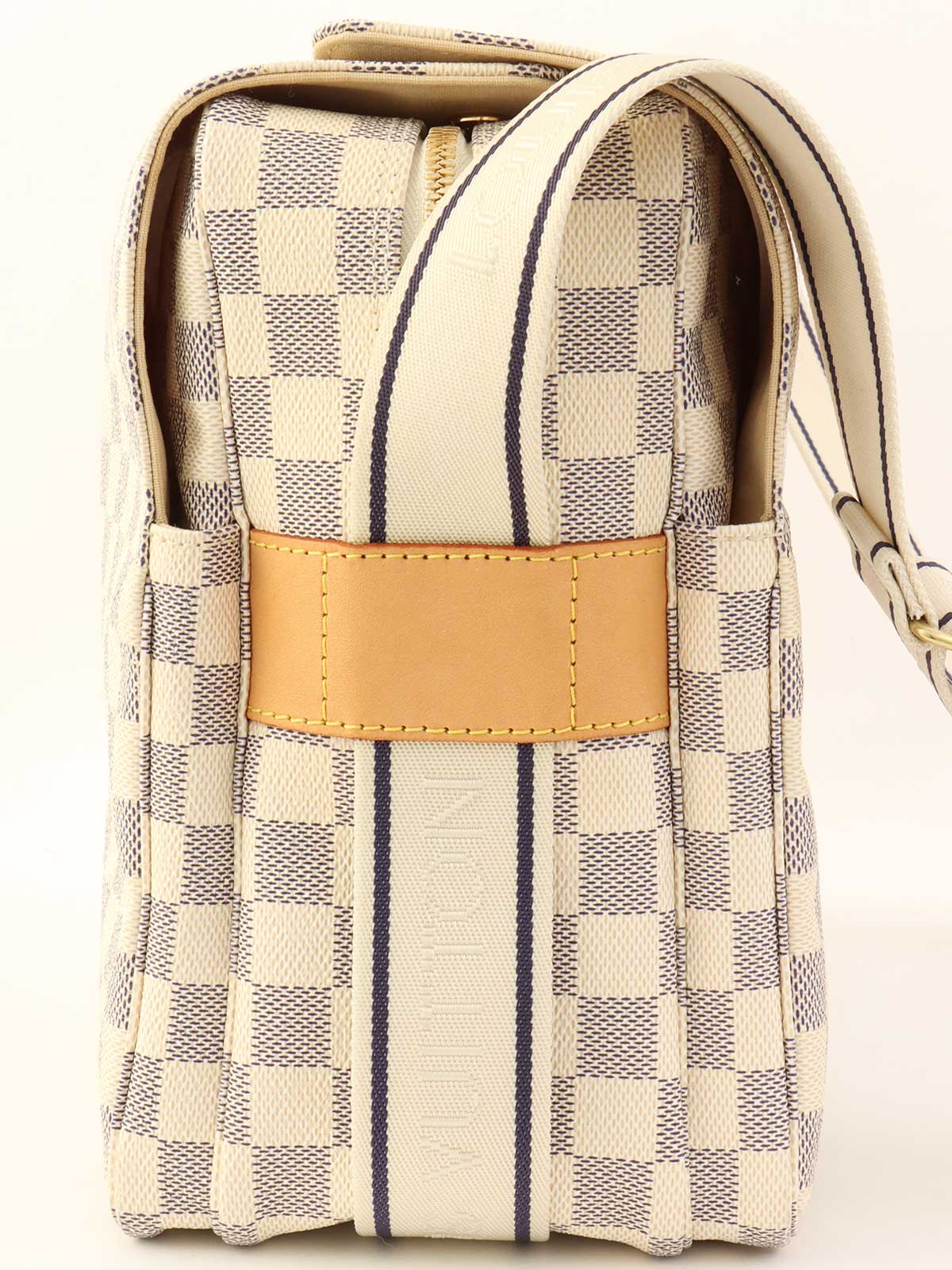 2007年製 ダミエアズールナヴィグリオ ホワイト