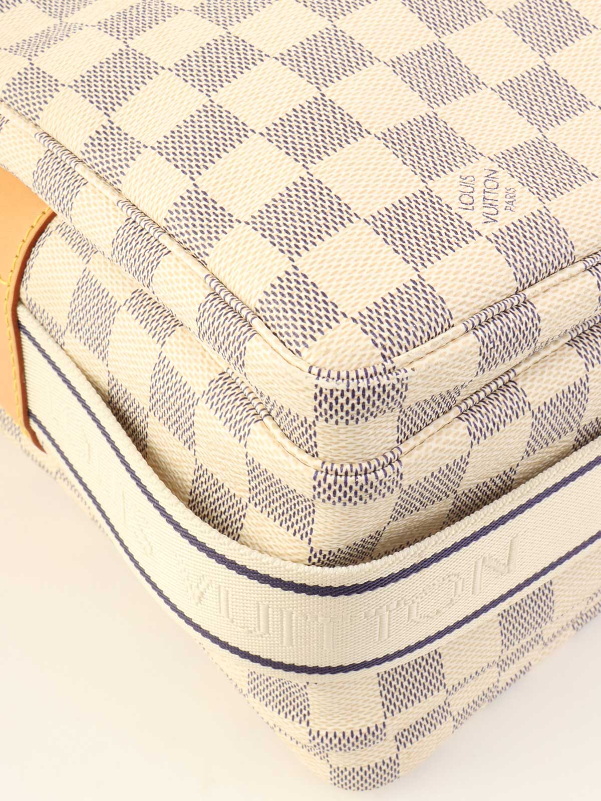 2007年製 ダミエアズールナヴィグリオ ホワイト