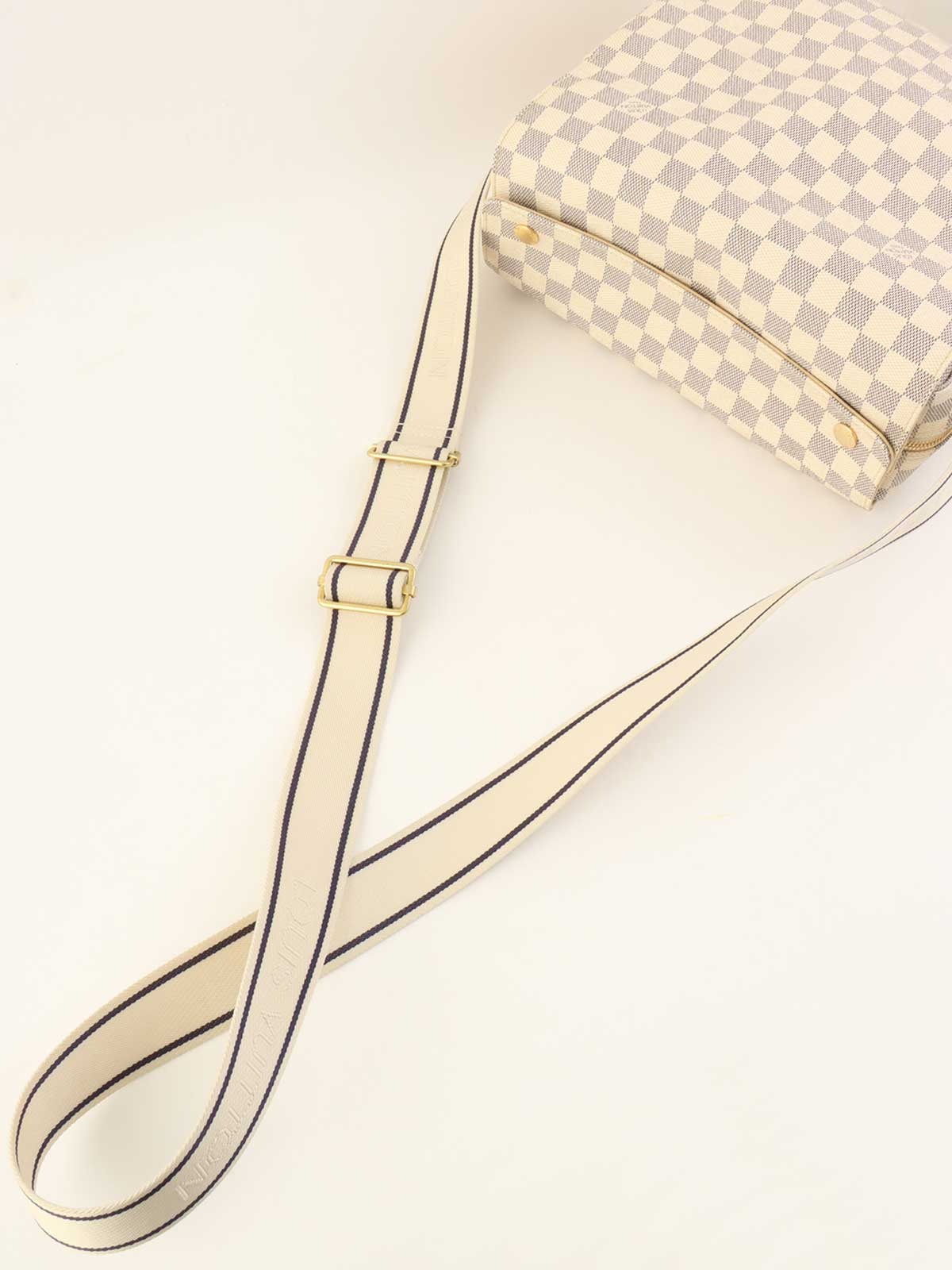 2007年製 ダミエアズールナヴィグリオ ホワイト