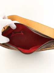 2003 Monogram 羊角面包 MM 棕色