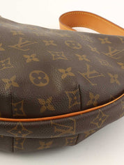 2003 Monogram 羊角面包 MM 棕色