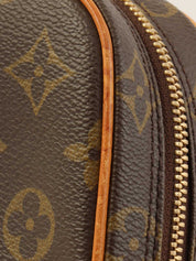 2004年製 キャンバスモノグラムポシェットガンジュ ブラウン