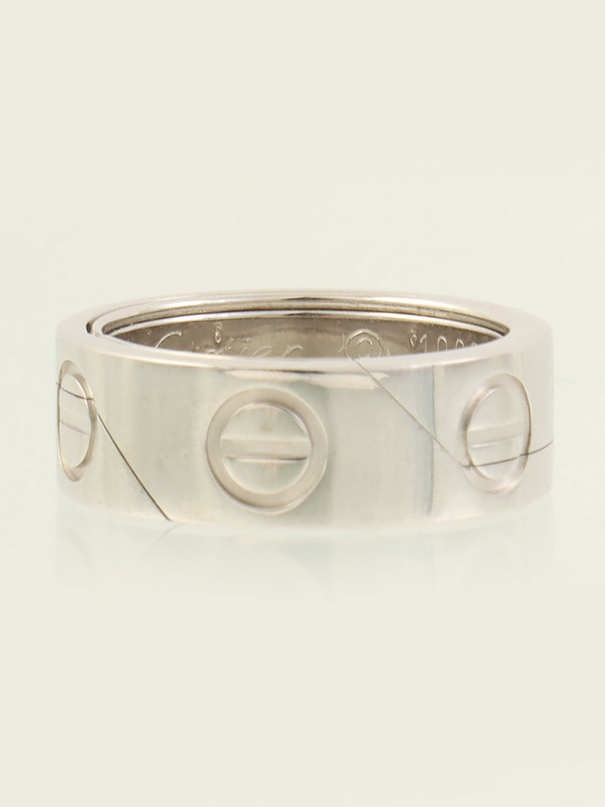 18Kアストロラブリング シルバー