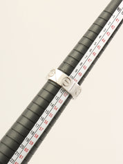 18Kアストロラブリング シルバー