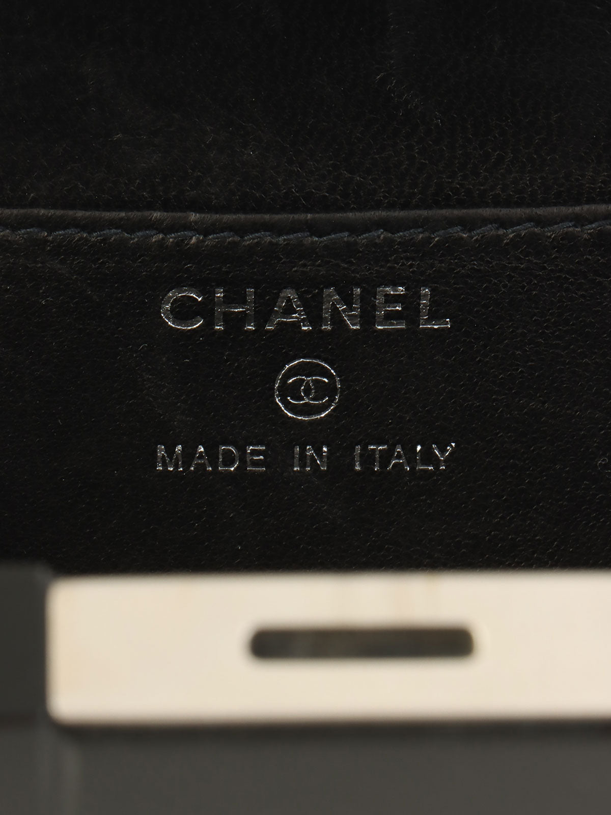 2001年頃製 チョコバーCCマークプレートクラッチバッグ ブラック