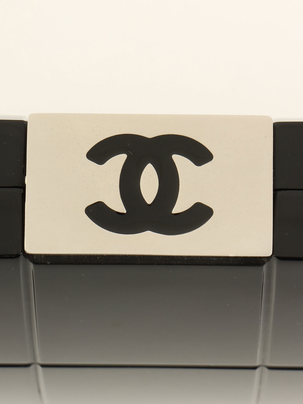 2001年頃製 チョコバーCCマークプレートクラッチバッグ ブラック