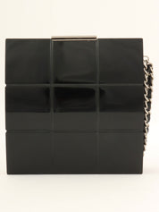 2001年頃製 チョコバーCCマークプレートクラッチバッグ ブラック