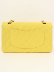 2000 Classic Flap Chain Bag, 25cm, Yellow
