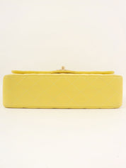 2000 经典翻盖链条包，25厘米，黄色