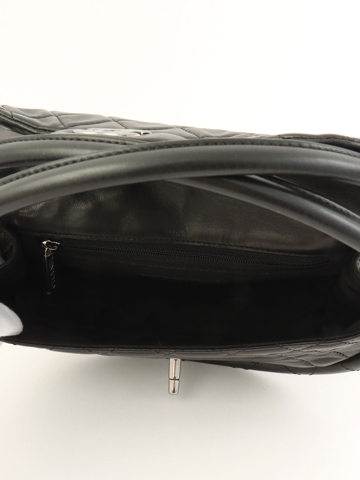 2014年頃製 マトラッセフラフープハンドバッグ ブラック