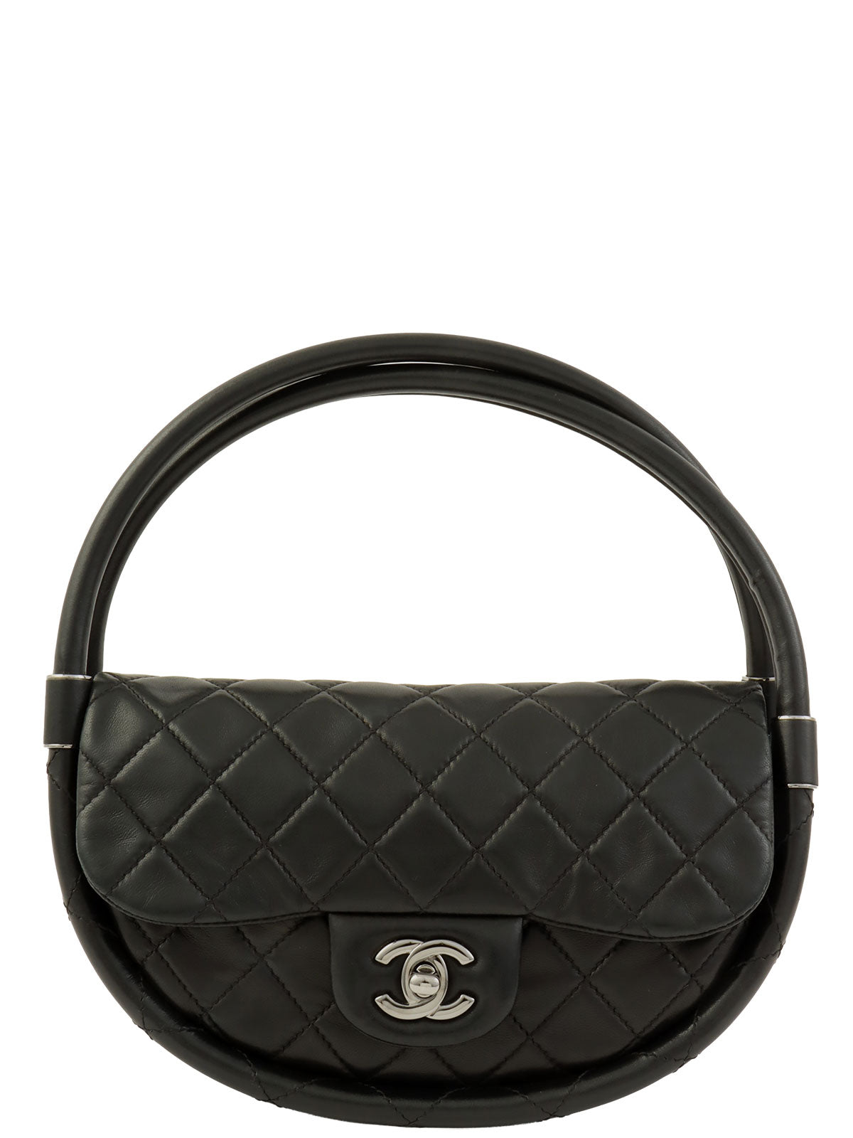 2014年頃製 マトラッセフラフープハンドバッグ ブラック