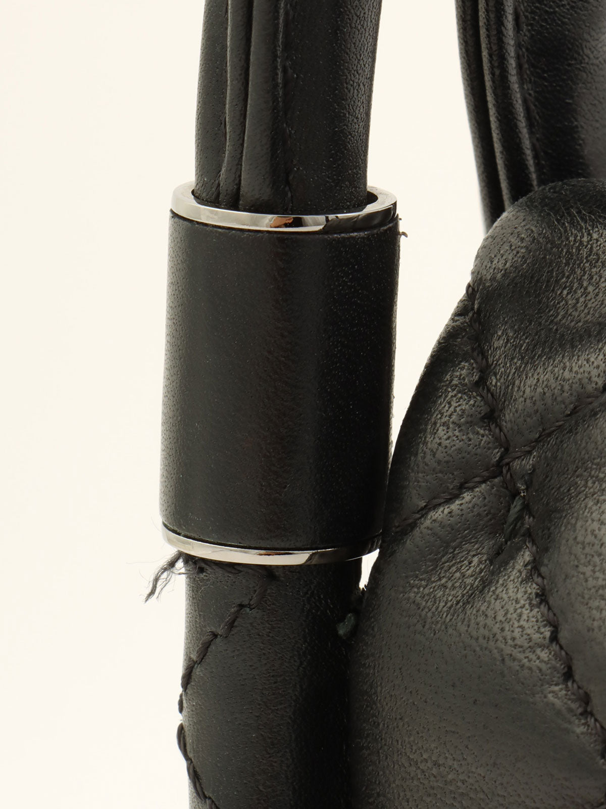 2014年頃製 マトラッセフラフープハンドバッグ ブラック