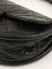 2014年頃製 マトラッセフラフープハンドバッグ ブラック