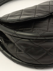 2014年頃製 マトラッセフラフープハンドバッグ ブラック