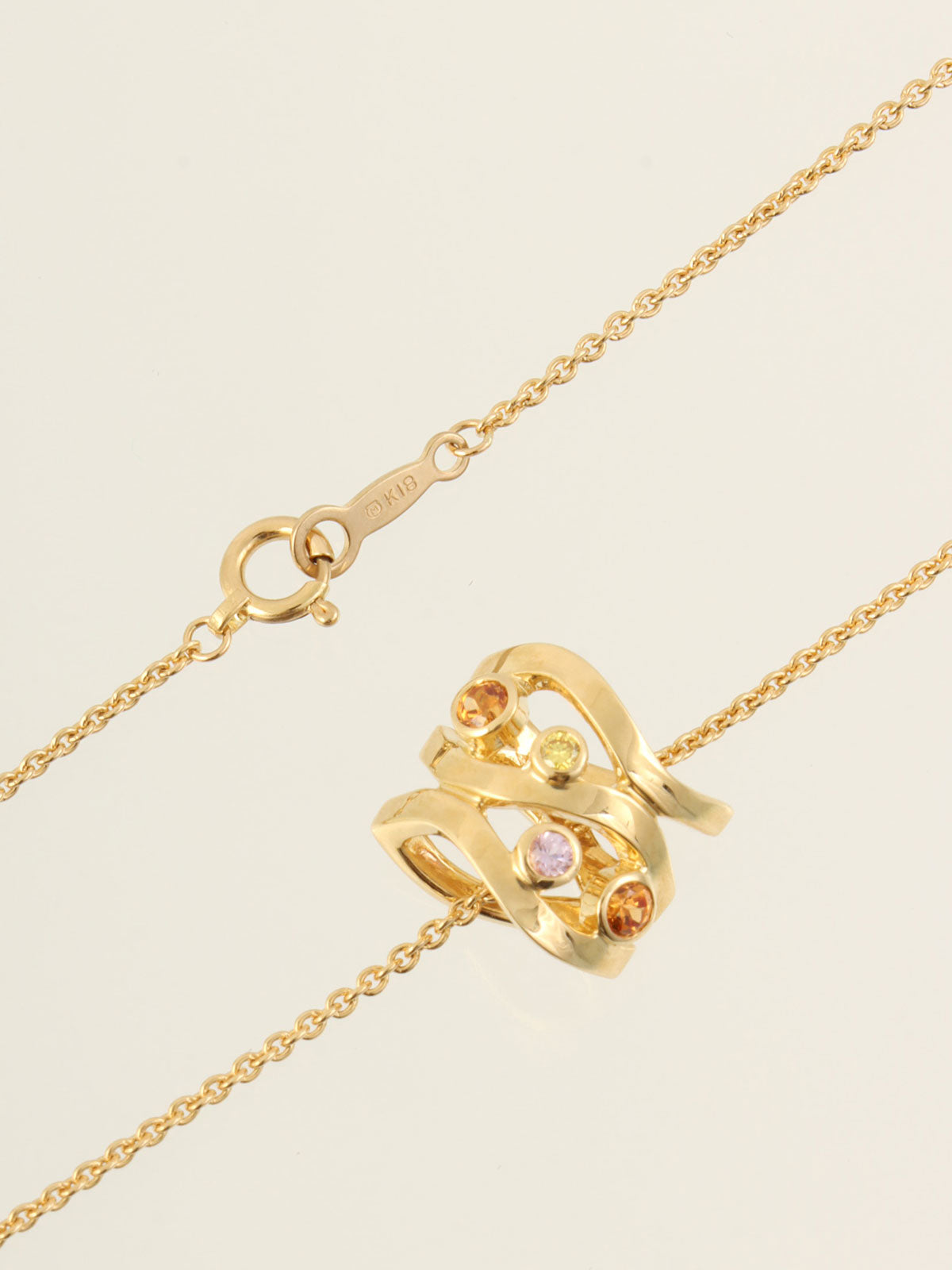 18K Gold Diamond Necklace