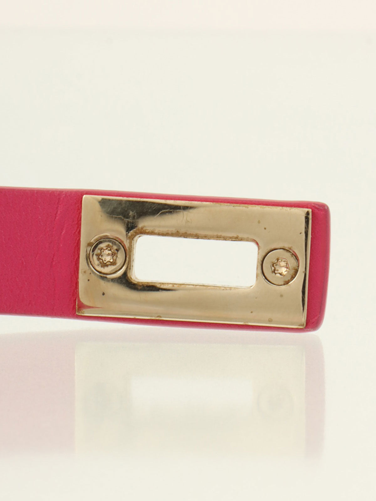 ガンチーニプレートチョーカー ピンク