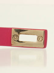 ガンチーニプレートチョーカー ピンク