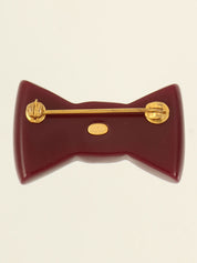 2002 Runstone CC Mark Ribbon Brooch, Bordeaux