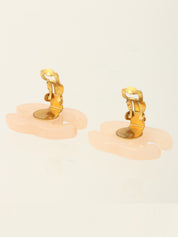 2001年製 CCマークイヤリング クリアピンク