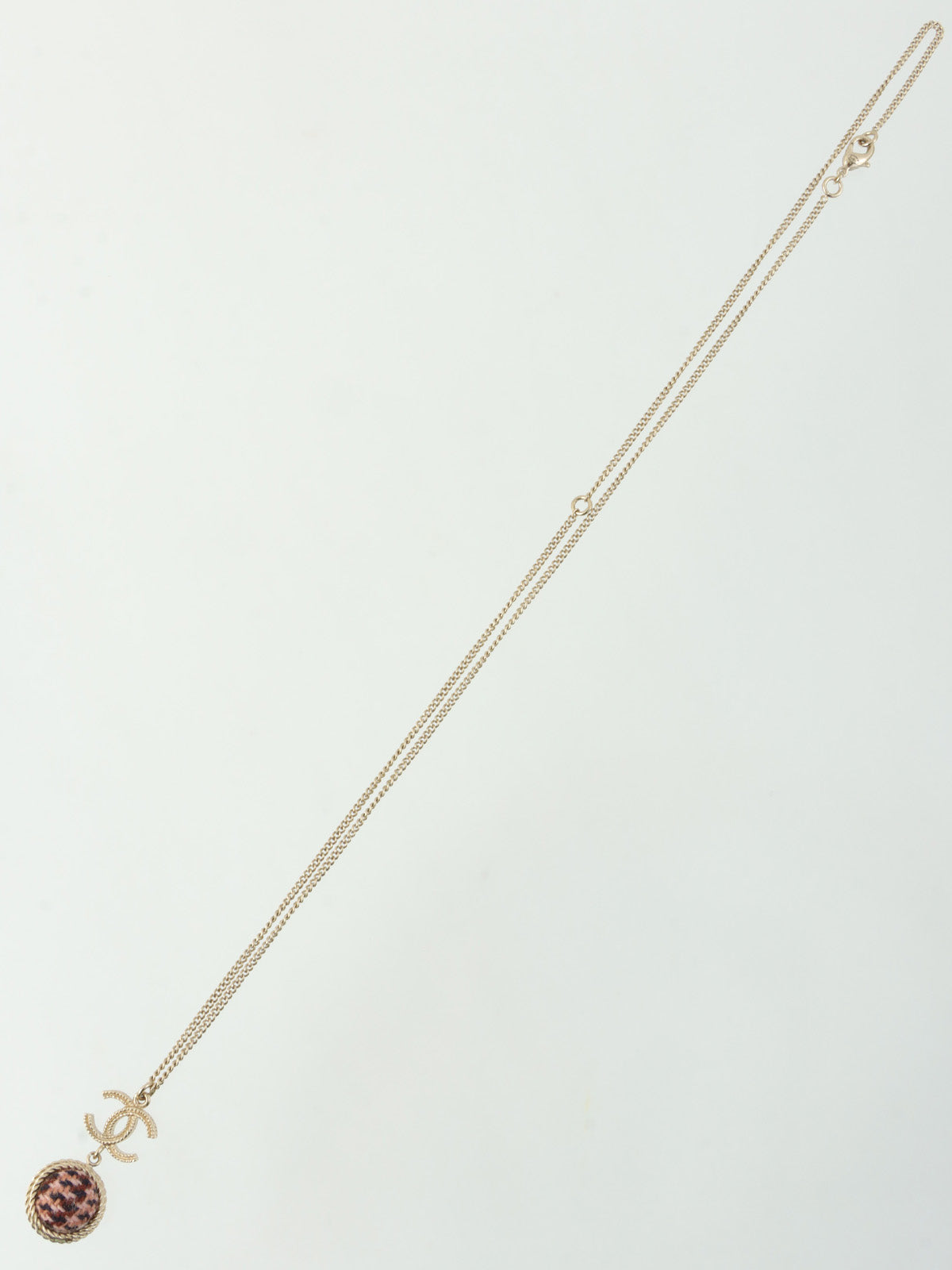 2013 CC Mark Design Necklace Gold/Multi