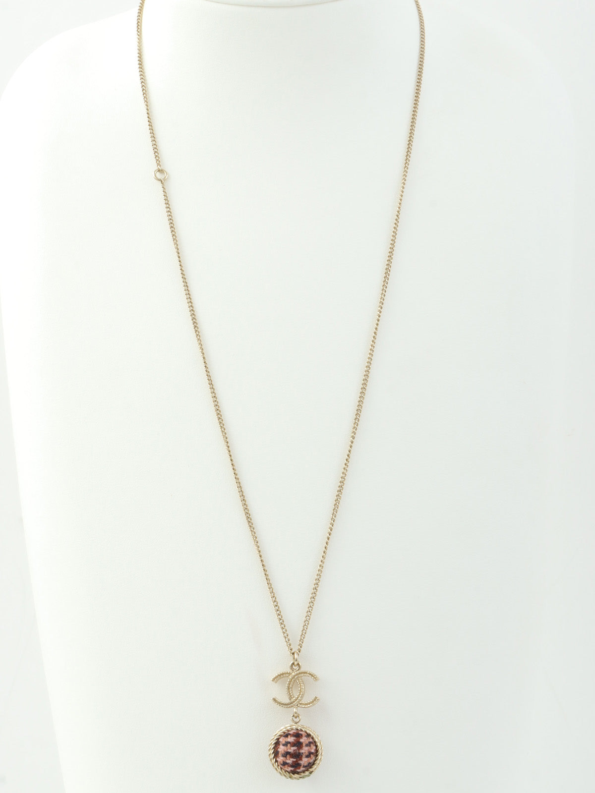 2013 CC Mark Design Necklace Gold/Multi
