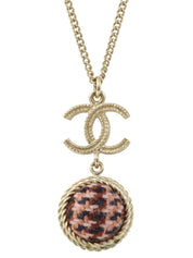 2013年製　CCマークデザインネックレス　ゴールド/マルチ