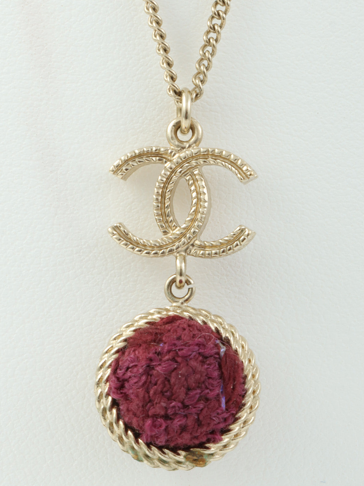 2013 CC Mark Design Necklace Gold/Multi