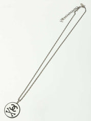 2003 CC Mark Bone Design Necklace Silver