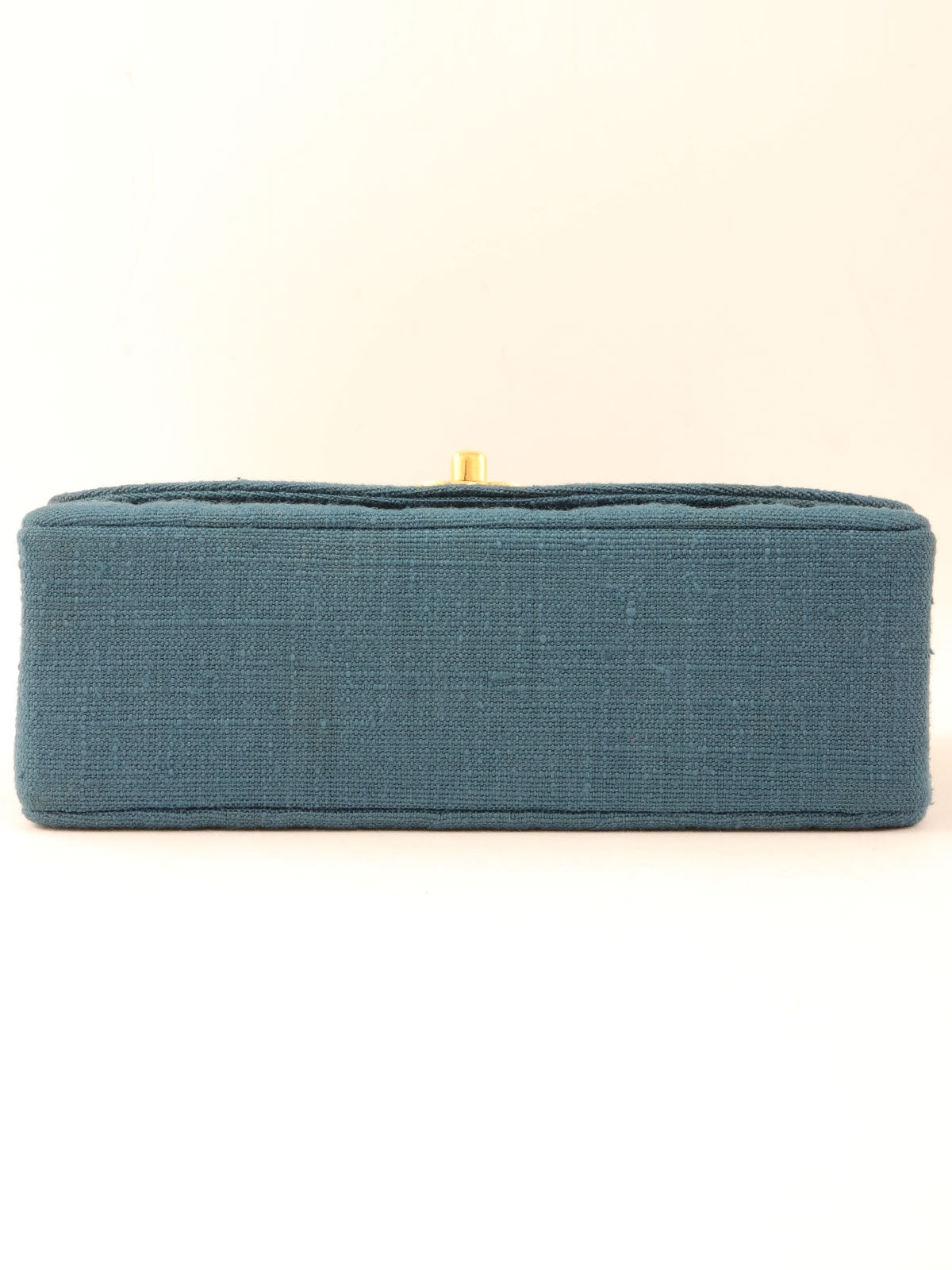 1992年頃製 ダイアナフラップチェーンバッグ22cm ブルー