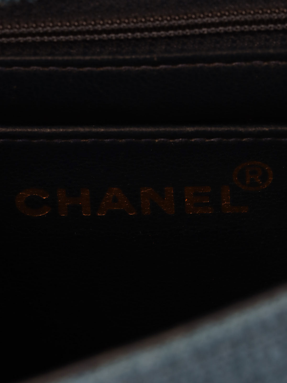 1992年頃製 ダイアナフラップチェーンバッグ22cm ブルー