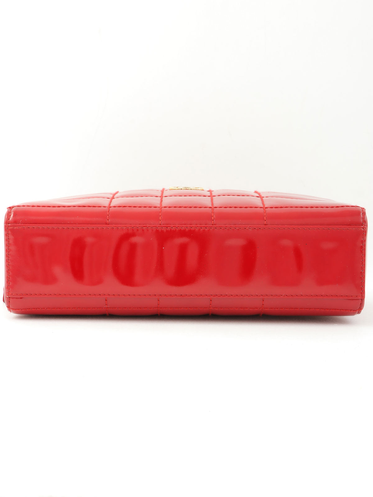 2001年頃製　チョコバーCCマークチェーンショルダーバッグ　レッド