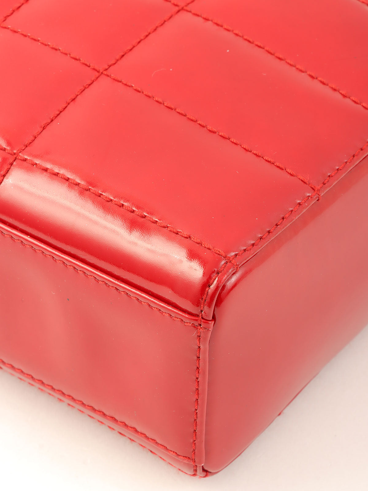 2001年頃製　チョコバーCCマークチェーンショルダーバッグ　レッド