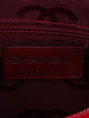 2001年頃製 チョコバーCCマークチェーンショルダーバッグ レッド