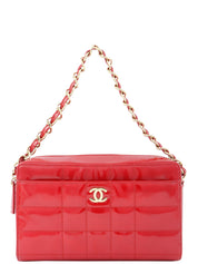 2001年頃製　チョコバーCCマークチェーンショルダーバッグ　レッド