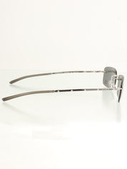 リムレスGロゴサングラス ブラック