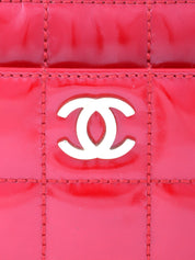 2001年頃製　チョコバーCCマークチェーンショルダーバッグ　レッド