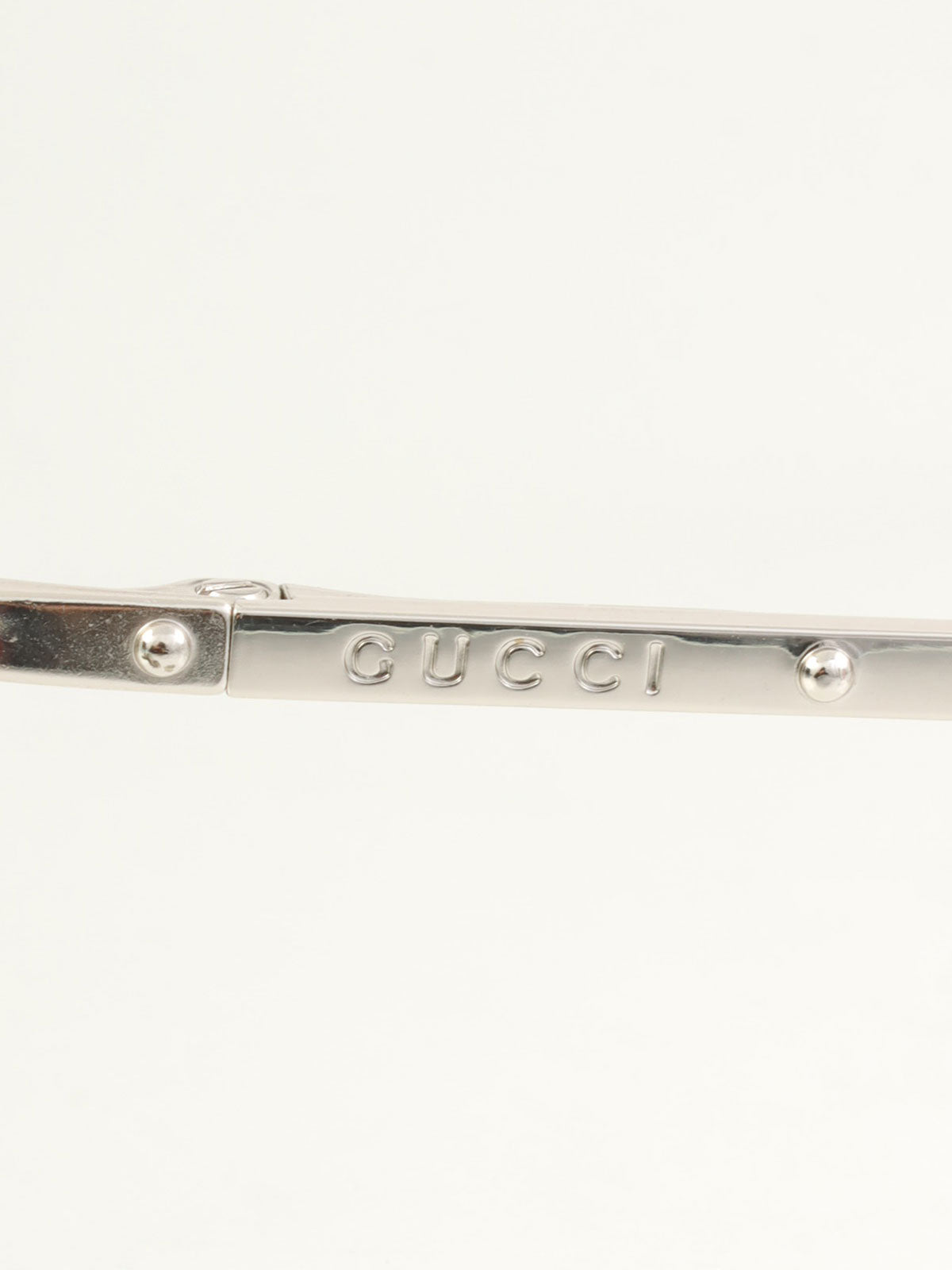 リムレスGロゴサングラス ブラック