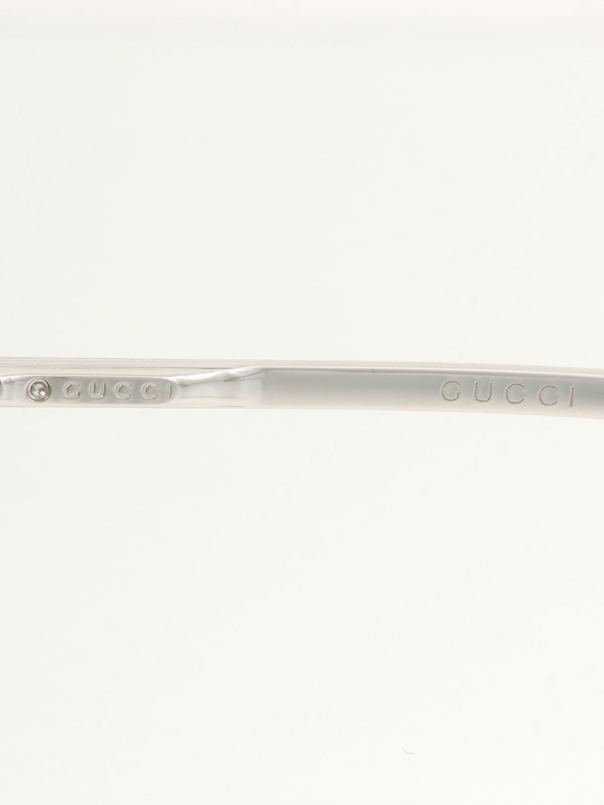 黑色无框 G 标志太阳镜